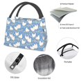 thumbnail image 4 of Fotbe Funny Chicken Bolsa Térmica Portátil con Estampado, Bolsa de Entrega de Alimentos Aislada, Bolsa Reutilizable de Gran Capacidad para Comidas y Supermercado, 4 of 6
