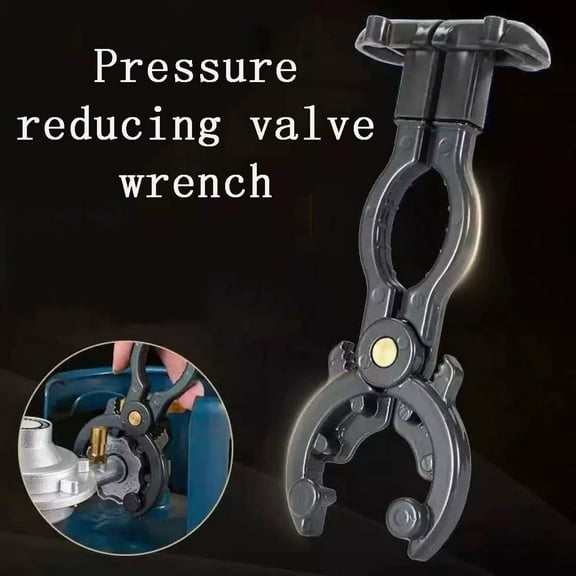 Hometravel Gas Tank Wrench, Pressure Relief Tool, Multipurpose Adjustment Instrument for Propane and Natural Gas Systems