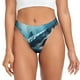 thumbnail image 1 of Fotbe 3D Realistic Shark Tanga Sin Costuras para Mujer con Estampado – Panties Invisibles, Transpirables y Cómodos para Uso Diario-X-Small, 1 of 6
