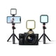 thumbnail image 4 of Luz LED RGB para cámara, mini luz LED recargable para video, luz de fotografía profesional regulable para vlogs, 4 of 5