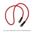 thumbnail image 2 of Pretyzoom Red Microfiber Camera Neck Strap with Stainless Steel for Travel and Mountaineering, 2 of 8