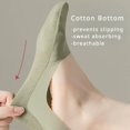 thumbnail image 2 of YooGuoGuo No Show Socks 7 Pairs for Women 5-10 Non Slip Low Cut Liner Flat Breathable Stretchy Invisible Summer Thin Hidden, 2 of 7