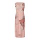 thumbnail image 5 of Vestido largo sin mangas con bolsillos con cuello en V y estampado informal de talla grande para mujer Fridja  hj3404, 5 of 8