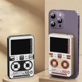 thumbnail image 2 of Black Mini Portable Game Console Mobile Power 2-In-1 Wireless Wired Fast Charging Game Console Appearance Design, 2 of 5