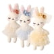 thumbnail image 3 of 3 piezas de conejito de peluche pequeño, juguete de conejo, muñeco de conejo, manualidades para hacer adornos de conejo, 3 of 4