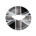 thumbnail image 1 of Car Steering Wheel Center Sticker Cover For MINI ONE  S Clubman R55 R56 R57 R58 R59 R60 R61 Interior Moulding Accessories, 1 of 7