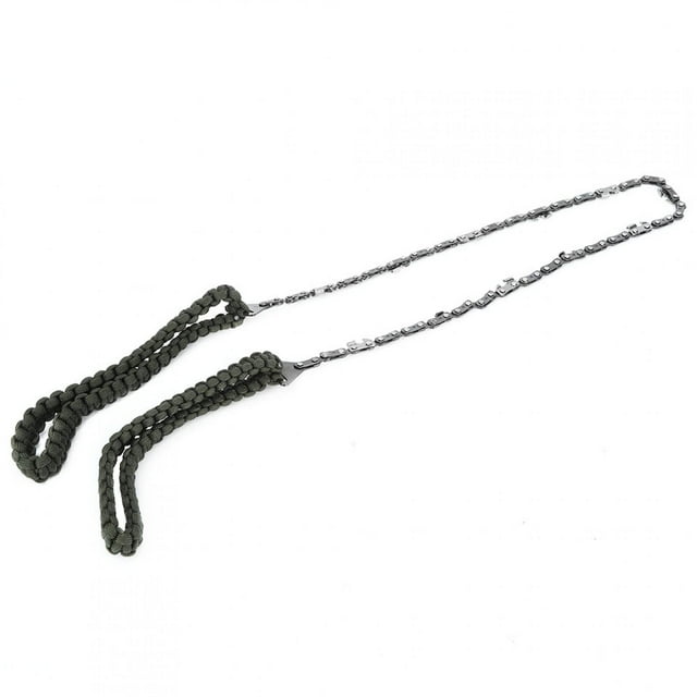 Scie à Chaîne à Main, Accessoire de Survie d'Urgence d'Outil à Main Portable d'Extérieur Maximisé l'Efficacité