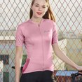 thumbnail image 4 of Santic - Maillot de ciclismo para mujer, camiseta profesional para ciclismo al aire libre, para bicicleta de carretera, camisetas de manga corta para verano, 4 of 5