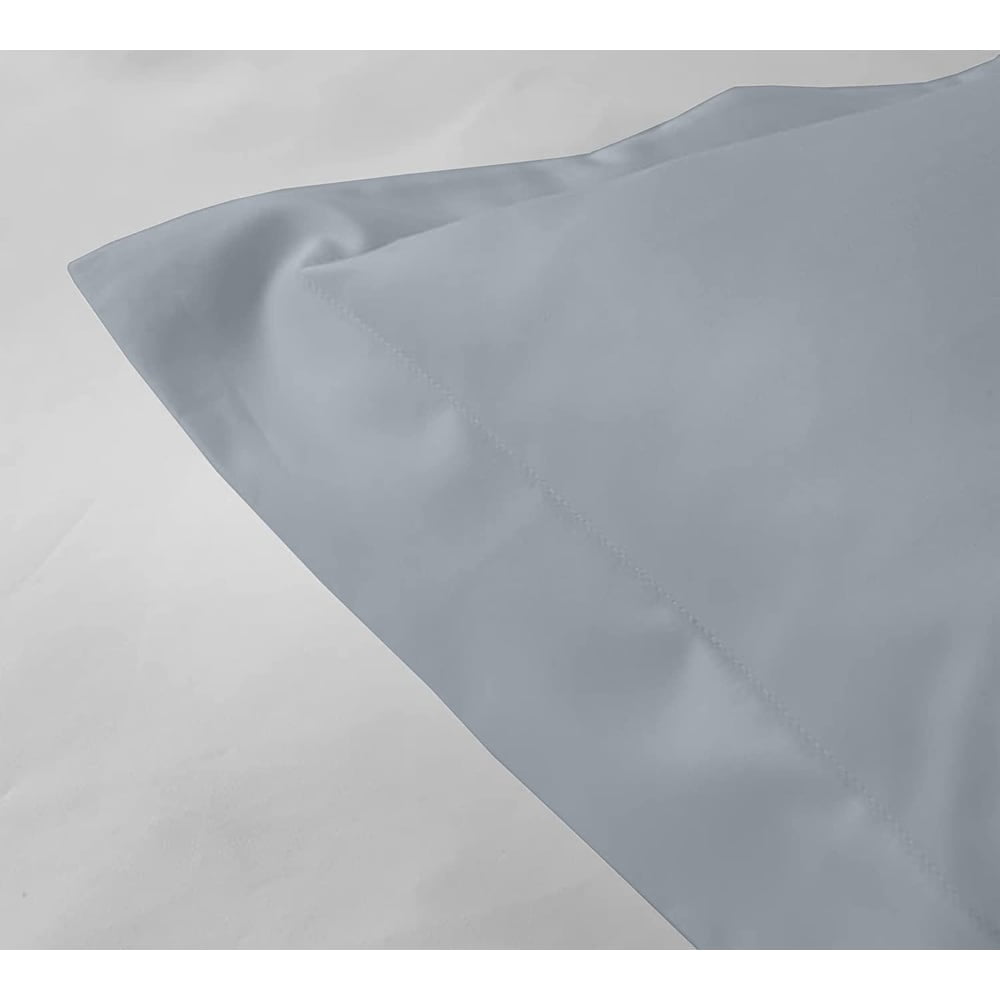 A1HC 100% Organic Cotton Pillow sham, 300 Thread Count, 2-Piece GOTS Certified , Fair Trade Certified, Soft & Silky Sateen Weave