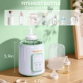 thumbnail image 6 of Momfree Baby Bottle Warmer,8-in-1 Baby Milk Warmer with Smart Temperature Control Fast Baby Food Heater,Automatic Shut-Off Breastmilk Warmer,Steam Sterilizer,with Defrost Keep for All Bottles, 6 of 9