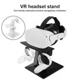 thumbnail image 3 of VR STANDS PLAStic Aurices Pantallador Montaje ajustable con almohadillas admite reemplazo de suministros para Oculus Quest/Quest 2/Rift S Blanco Inevent EL023053-02B, 3 of 7