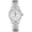 Silver, variant on Women's Automatic Mechanical Watch Crystal Bezel Fashion Waterproof Stainless Steel Silver Gold Watch