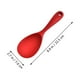 thumbnail image 2 of Cuchara de arroz de gel de sílice antiadherente, cuchara para sopa (roja), 2 of 6