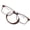 Brown, variant on Magnetic Reading Glasses Men Women Front Connect Adjustable Temples Eyeglass Around Neck Hanging Readers 1.0,Black