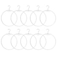 thumbnail image 1 of 10Pcs Plastic Hanger For Pant Hanger Space Saving Home Clothes Hanger, 1 of 8