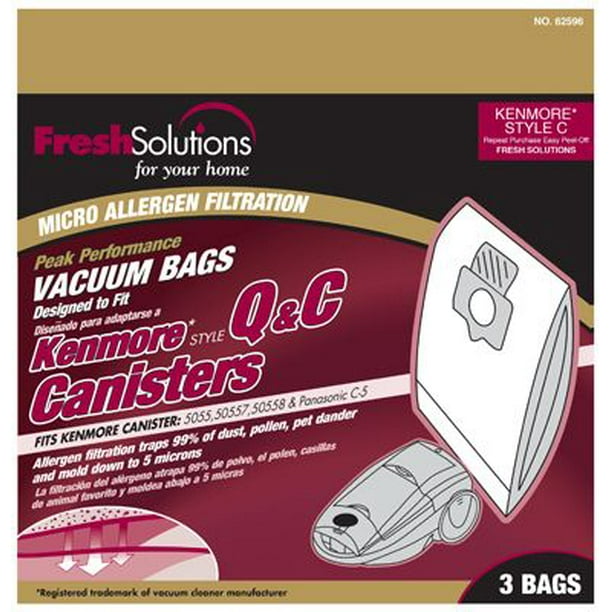 Kenmore C 50558 Canister vacuum bag