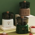 thumbnail image 1 of Procesador de alimentos portátil Garlic Chopper Mini | Molinillo de verduras inalámbrico con carga USB | Capacidad de 350 ml | Cuchillas de acero inoxidable | Picadora de especias para carne, 1 of 9