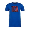 thumbnail image 2 of Men's USA Patriot T-shirts, 4th of July Shirts, Men's Graphic Tees - Royal MH200PATRIOT S24 S, 2 of 3