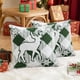 thumbnail image 5 of Ganfancp Christmas Pillow Cover Snowflake Velvet Christmas Tree Cushion Cushion Border Holiday Decoration Cushion Cover Ofertas Del Día Funda de Cojín X 1, 5 of 6