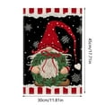 thumbnail image 3 of Christmas Garden Flags Linen Printed Outdoor Patio Decorations Creative Small Flags Double Printing, 3 of 5
