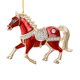 thumbnail image 1 of Adornos navideños con forma de caballo Decoración colgante con brillantes en forma de caballo Adorno acrílico para el árbol de Navidad para fiestas de invierno y Navidad Decoración para el hogar, 1 of 7