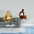 thumbnail image 2 of Figura Humana Sonriente De Buda Maitreya, Escultura Abstracta De Pensador, Arte Chino De Feng Shui, Adorno De Mesa Para Aniversario, Oficina, Boda Y Fiesta., 2 of 8