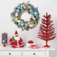 thumbnail image 1 of XWSHYW Decoraciones para El Hogar Bola Decorativa Navideña Colgante Boca Abajo para Ventana, Decoración con Lazo de Ratán para Puerta, Colgante de Árbol, 1 of 6