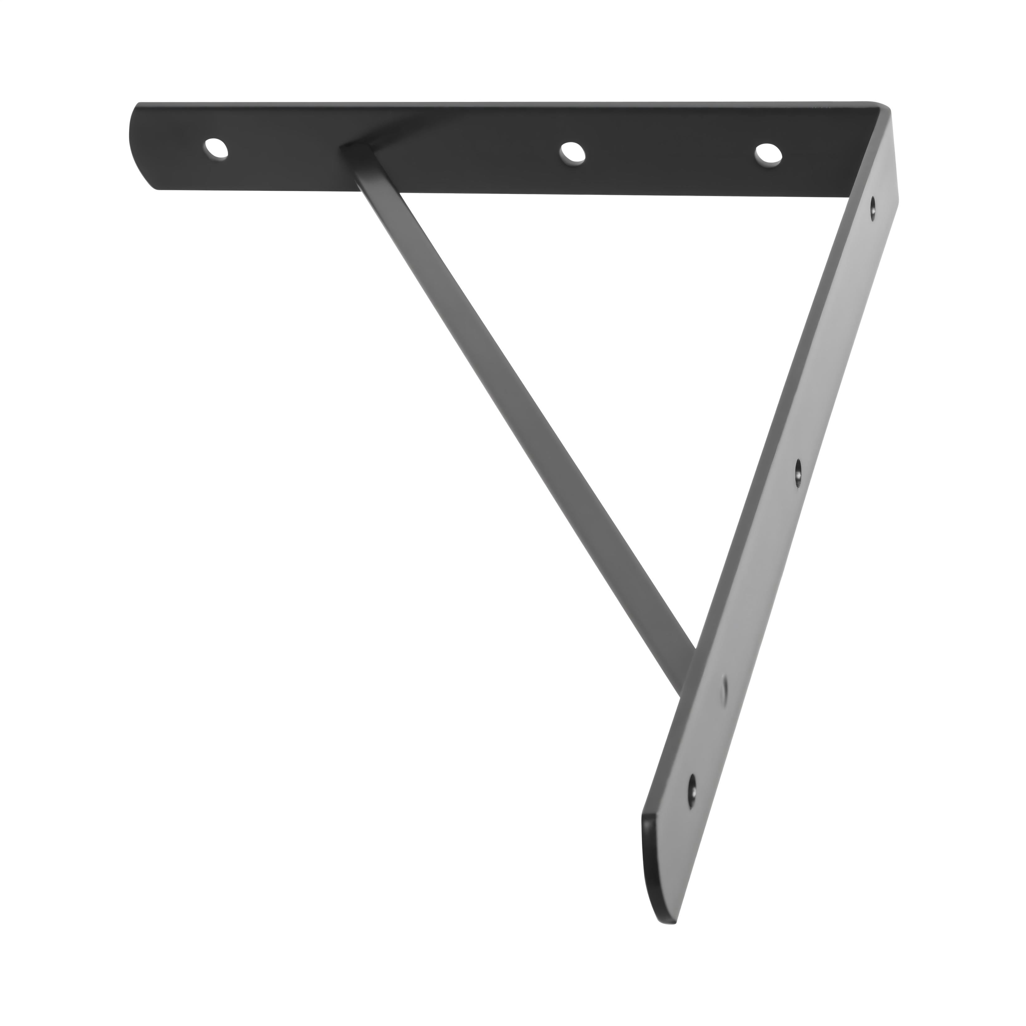 Hyper Tough 8 inch x 10 inch Medium Duty Bracket Black