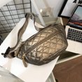 thumbnail image 3 of Pareja Acolchado Pecho Bolsa Bandolera Moda Sling Mochila con Múltiples Bolsillos, 3 of 8