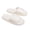 White, variant on Pillow Slippers for Women and Men, House Cloud Slides Shower Sandals, Cushioned Thick Soft Sole Quick Dry Home Shoes Black Women Sandal