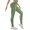 Green, variant on Womens Butt Lifting Leggings V Back Quick Dry Seamless Tummy Control Pants Faux Denim Yoga Leggings for Gym