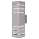 thumbnail image 2 of Moderno Impermeable Arriba Abajo Aluminio Cuboide Led Lámparas De Pared Doble Cabeza Lámpara De Pared Exterior E27 Enchufe Ac 85-240V Para Patio Jardín Porche Corredor Yuarrent HA024335-02, 2 of 6