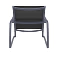 thumbnail image 5 of Compamia Pacific Club Arm Chair Dark Gray Frame Black Sling, 5 of 7