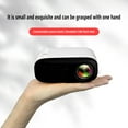 thumbnail image 5 of PPgejGEK New Mini Projector Household LED Portable Projector Parent-child Gift Projector Can Read U Disk, Mobile Hard Disk,-card, AV Cable, DVD, Set-top Box, Etc Holiday Savings, 5 of 7