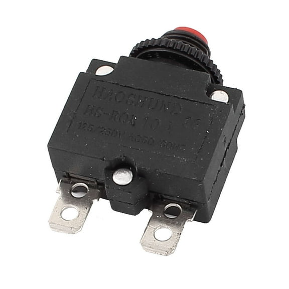 125V/250V 10A Air Compressor Thermal Overload Protector Circuit Breaker