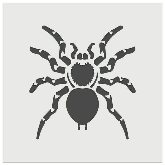 Tarantula Spider Arachnid Bug DIY Cookie Wall Craft Stencil - 5.5 Inch