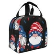 thumbnail image 2 of Honeii Gnome Independence Day Print Lunch Bag Women, Lunch Box Lunch Bag for Women Adult Men, Small Leakproof Cute Lunch Tote Large Capacity Reusable, 2 of 8
