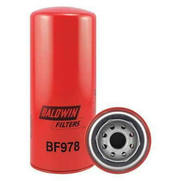 BALDWIN FILTERS BF978 Fuel Filter,8-23/32x3-11/16x8-23/32 In