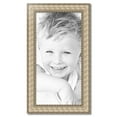 thumbnail image 2 of ArtToFrames 18" x 36" Silver Scoop Picture Frame, 18x36 inch Silver Wood Poster Frame (WOM-5089), 2 of 7