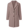 thumbnail image 2 of Vedolay Blazer jacket Womens Oversized Blazer Jackets Casual Lapel Collar Open Front Button Work Office Top,Pink S, 2 of 4