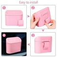 thumbnail image 5 of Leak-Proof Car Trash Can with Lid, Durable Auto Trash Bin, Multipurpose Organizer for Vehicle, Home, Office & Travel Accessories Pink, 5 of 10