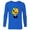 Navy, variant on Disney José Carioca Three Caballeros Trip Matching Big Face - Long Sleeve T-Shirt for Men - Customized-Athletic Heather