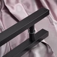 thumbnail image 5 of 4Pcs Matte Black Stainless Steel Glass / Wooden Door Handle, 5 of 5