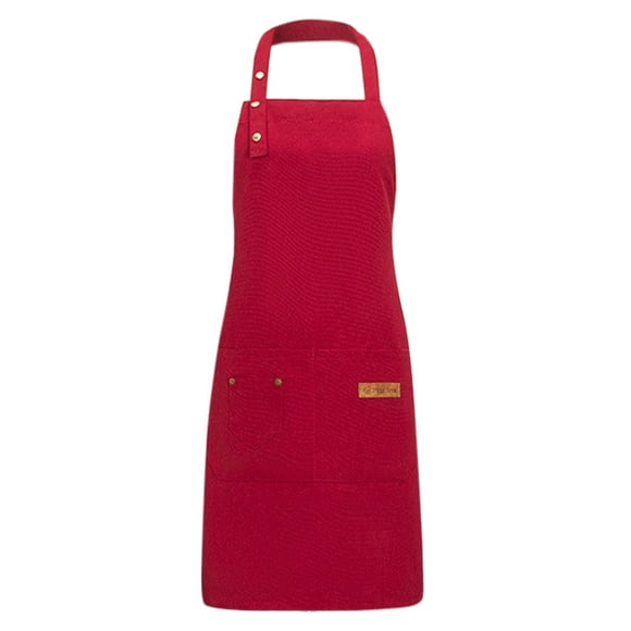 ZZHZGZ Canada Clearance Sale Tabliers Tablier de Cuisine à Bavette Ajustable Tablier de Chef pour Cuisiner l'Huile Tabliers de Cuisine avec Poches pour Hommes Femmes Tabliers en Vrac pour Tablier