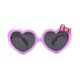 thumbnail image 1 of Gafas de sol polarizadas de goma suave para niños con montura flexible en forma de corazón y protección para niños y niñas de 3 a 10 años Rojo Verde, 1 of 5