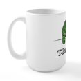 thumbnail image 2 of CafePress - T Rex Hates Pushups - 15 oz Ceramic Large White Novelty Mug, 2 of 6