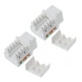 thumbnail image 3 of 2Pcs CAT6 Network Module Information Socket RJ45 Connector Adapter Keystone Jack, 3 of 7