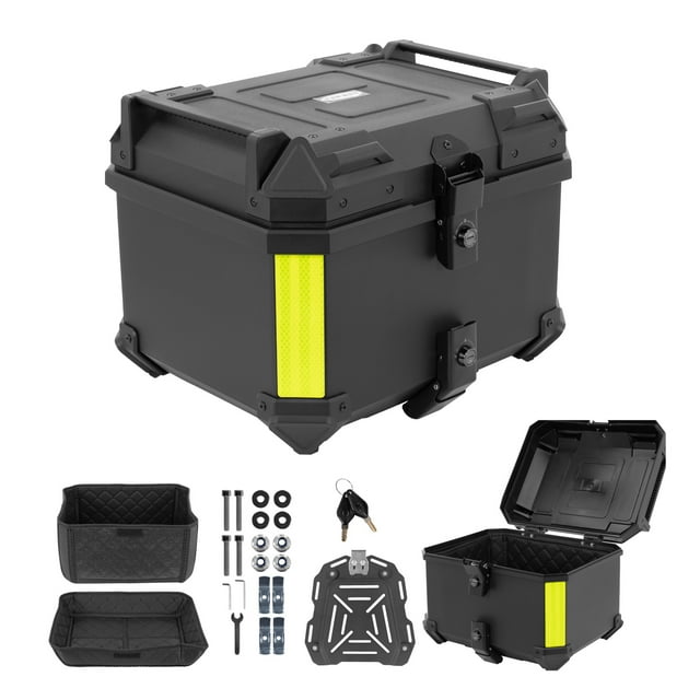 Caja Para Moto Maletero Abs Onof 45l Impermeable Resistente