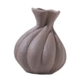 thumbnail image 4 of Vase de flores de cerámica Container floral Floral Desktop Ornament Jarrón decorativo para mesa de café Amplio Estante de hechos Regalo de Marrón, 4 of 8