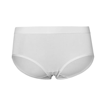 SNOWSONG Plus Size PantiesClearance! Seamless Underwear Women s Panties Mid Waist Cotton Panties Hip Wrap Breathable Underwear Womens Underwear Cotton Panties for Women Gray M